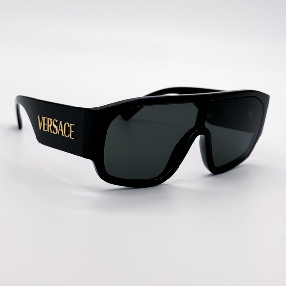 NEW VERSACE VE4439 GB1/87 OVERSIZED MOD 4439 BLACK VE4439 GB187 WOMEN SUNGLASSES main image 10